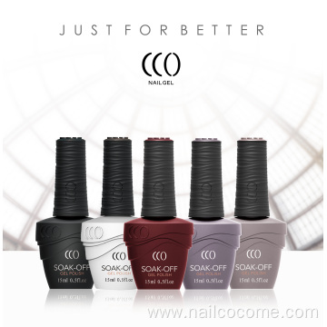 CCO customized logo private label non toxic custom oem colors uv gel nail polish